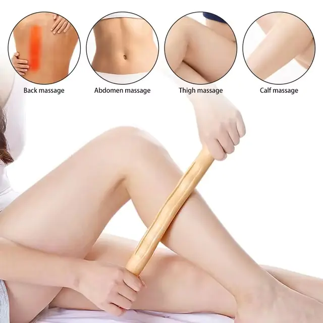 Wooden Gua Sha Stick Massage Tool