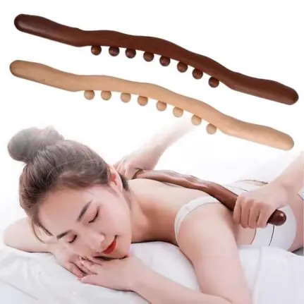 Wooden Gua Sha Stick Massage Tool