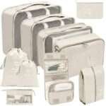 10pcs Luggage Travel Organizers For Suitcase