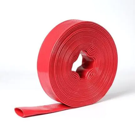 2'' x 100M Flat Hose Red Delivery Pipe