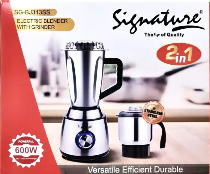 2 in 1 Electric Blender with Grinder