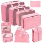 9pcs Luggage Travel Organizers For Suitcase