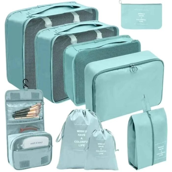 9pcs Luggage Travel Organizers For Suitcase