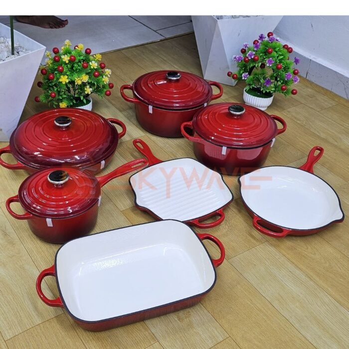 Enamel Cast iron cooking pots