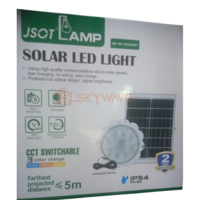 JSOT LAMP Solar LED Light JS-RL10036T