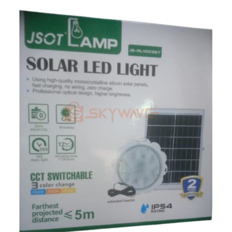 JSOT LAMP Solar LED Light JS-RL10036T