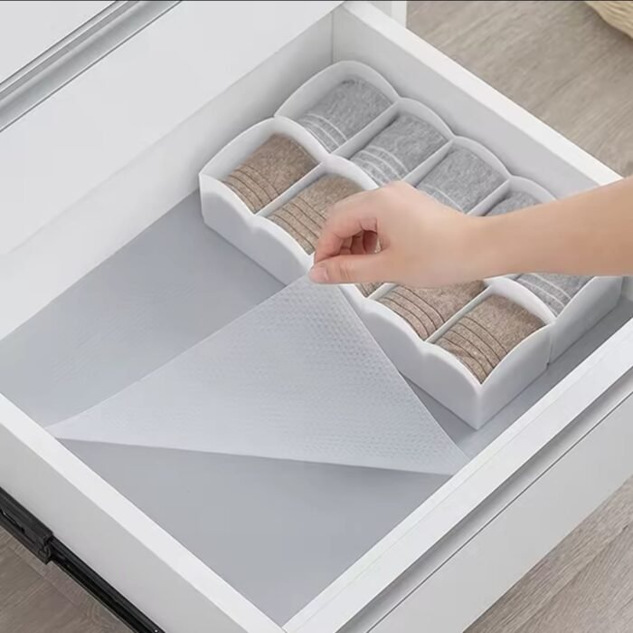 Kitchen clear drawer liners 45x500 cm