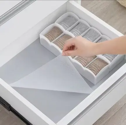 Kitchen clear drawer liners 45x500 cm