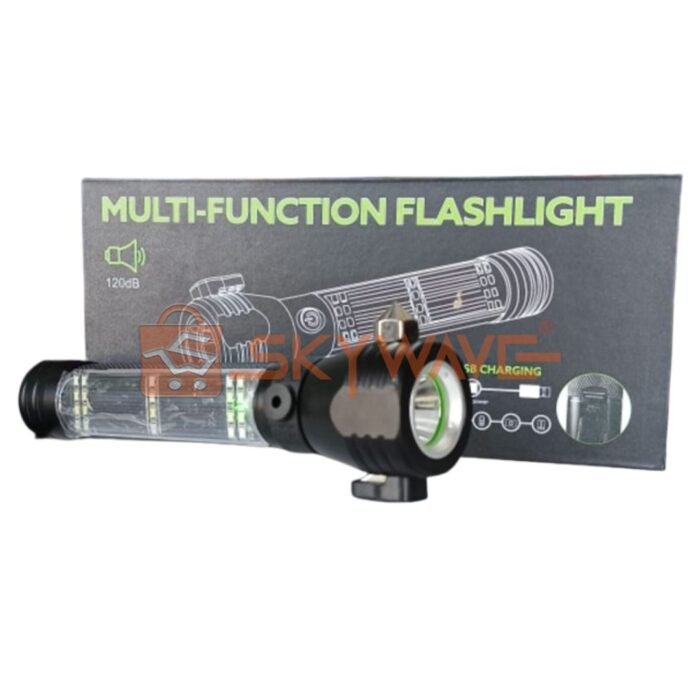Multifunction Alarm Flashlight
