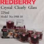 Redberry Premium Range of Crystal Clear Glass – No-1988-10