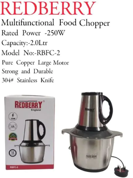 Redberry multifunctional food chopper RBFC-2