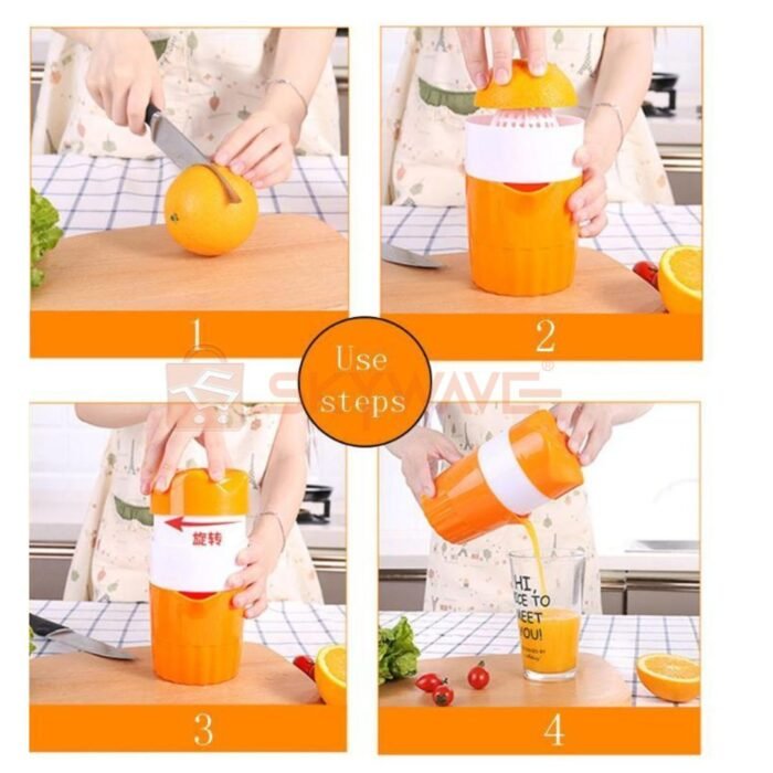 Saft Press Manual Plastic Juice Press Juicer Cup