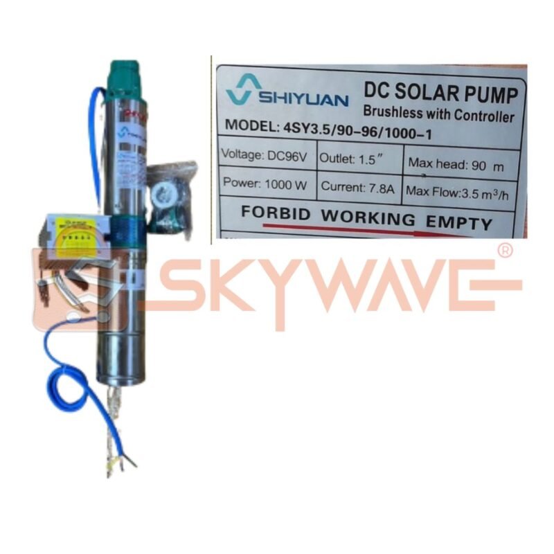 Shiyuan 90m DC brushless pump with controller