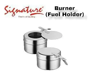 Signature Fuel Holders (Burner) Set for Chafing Dishes