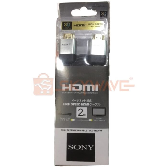 Sony High-Speed HDMI Cable DLC-HE20HF 2M