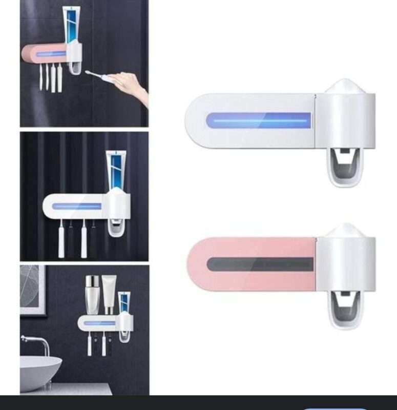 Toothbrush sterilizer wall mounted