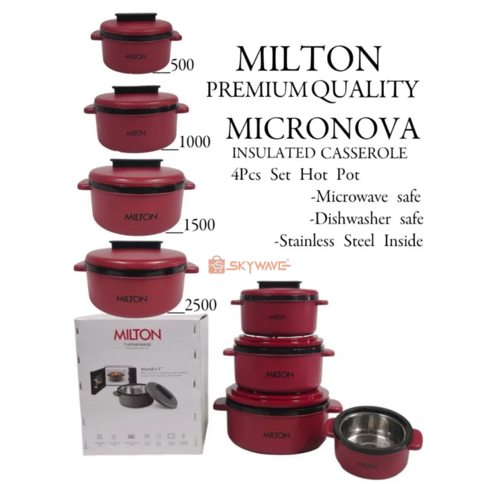 Redberry Milton micronova designer 4pcs set hot pot