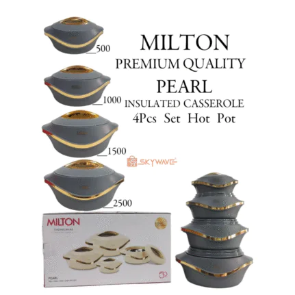Milton pearl designer 4pcs set hot pot