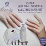2 in 1 LED Nail Dryer and Electric Nail Kit