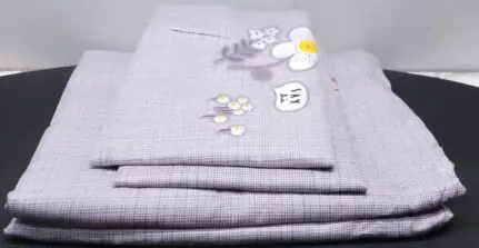 4 Piece Cotton Bedsheets Sets (4x6, 5x6, 6x6)