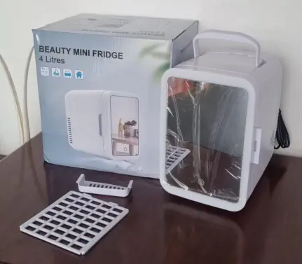 4L Portable Car Fridge with Mirror (AC/DC)