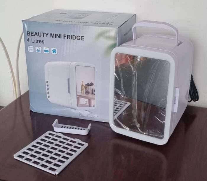 4L Portable Car Fridge with Mirror (AC/DC)