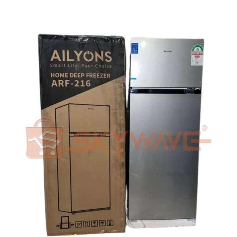 Ailyons 216 Liters Double Door Fridge ARF 216