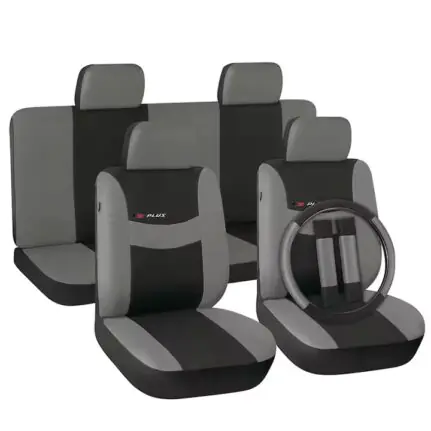 Breathable Fabric 5-Seater Car Seat Cover Set