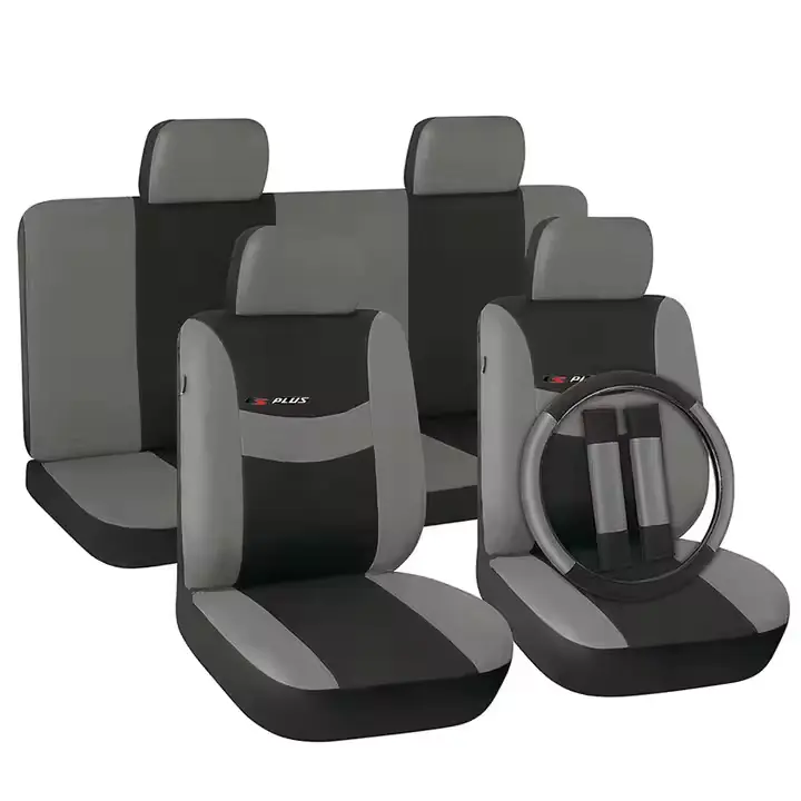 Breathable Fabric 5-Seater Car Seat Cover Set