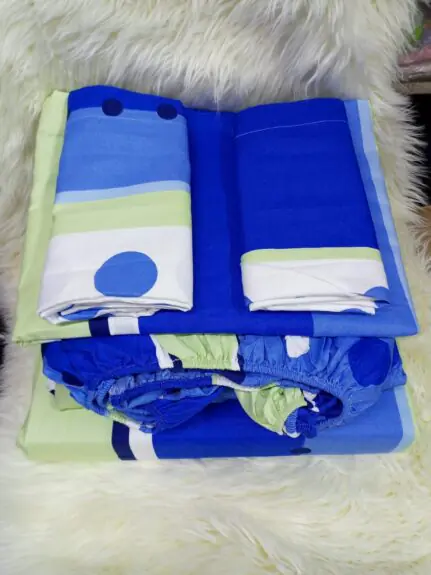 Cotton 5 in 1 Quilted Mattress Cover