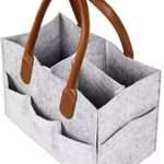 Felt Fabric Baby Nursing Bag with Removable Divider