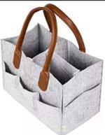 Felt Fabric Baby Nursing Bag with Removable Divider