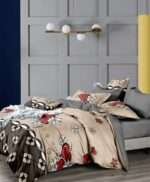 Floral Cozy Woolen Duvet Set