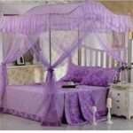 Four Stands Curved Mosquito Nets