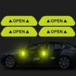Open Door Stickers for Vehicles