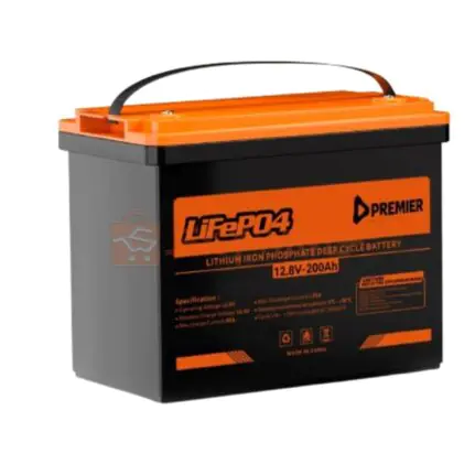 Premier LiFePO4 Lithium Iron Phosphate Battery 200AH 12.8V