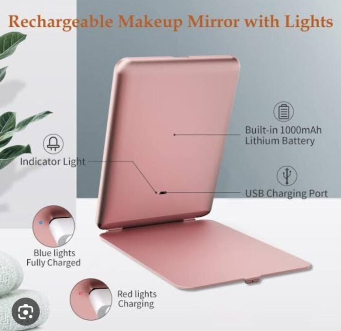 Rechargeable Makeup Mirror with Light