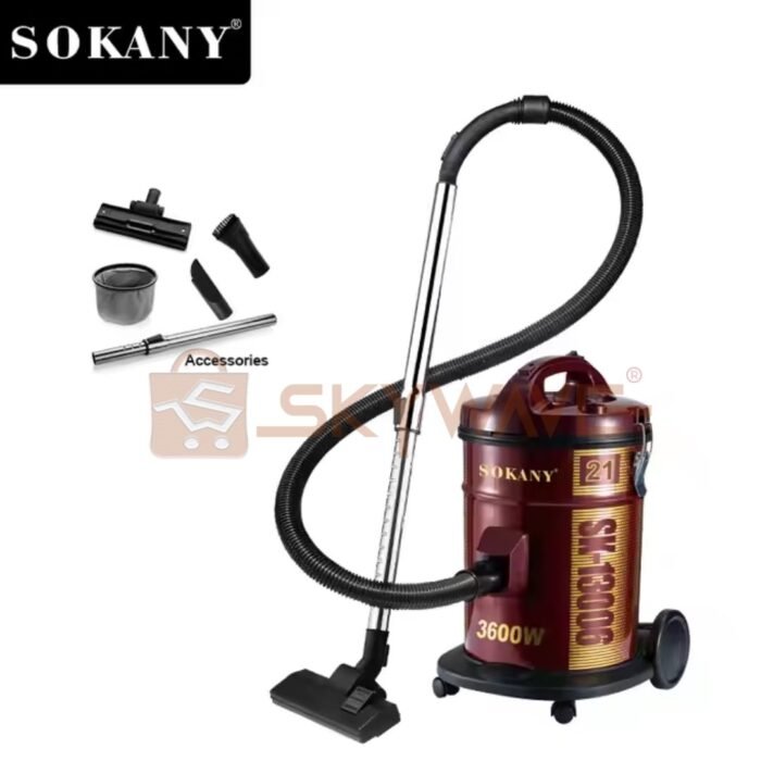 Sokany Wet and Dry Vacuum Cleaner – 21 Liters