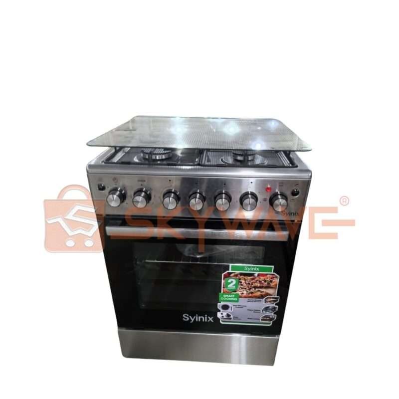 Syinix 60x60 3+1 Standing Cooker with Electric Oven