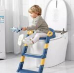 Toilet Ladder Folding Seat for Kids Training