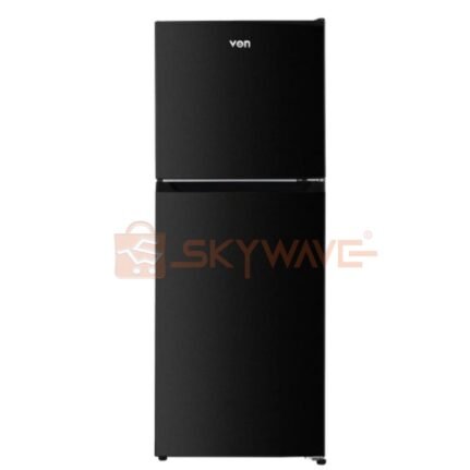 Von Double Door Fridge – 181L, Dark Inox