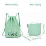 Waterproof Simple Foldable Flower Backpack Bag
