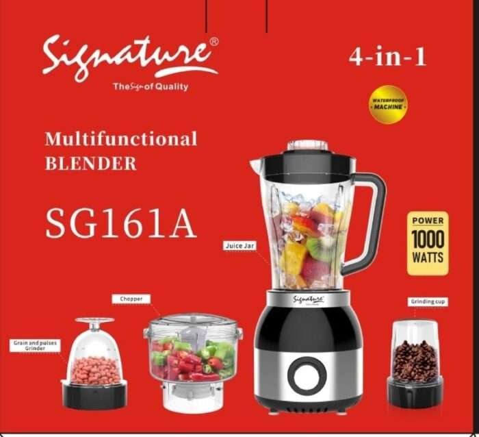 Signature 1.8 liter 4-in-1 Multifunctional Blender SG-161A