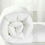 Plain White Cotton Duvet Set 6x6