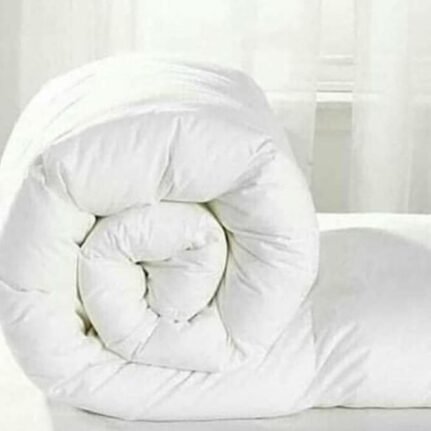 Plain White Cotton Duvet Set 6x6