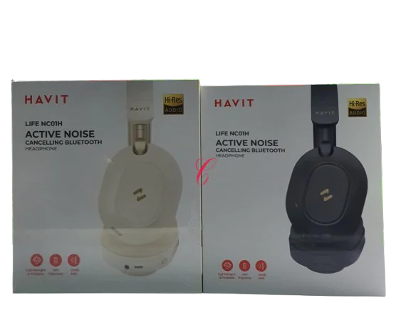 Havit H668BT Life NC01H Active Noise Cancelling Bluetooth Headphones