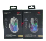 Havit Gamenote MS1011SE Transparent Gaming Mouse