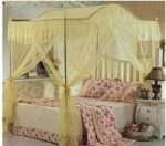 Four Stands Curved Mosquito Nets