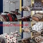 Floral Cozy Woolen Duvet Set