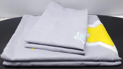 4 Piece Cotton Bedsheets Sets (4x6, 5x6, 6x6)